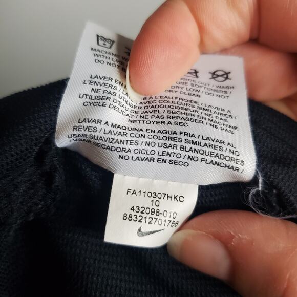 Nike Golf Dri-Fit Black Pants Audrey Tour Performance Women's Size 10 Activewear - Picture 11 of 15